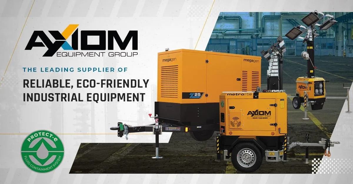 Reliable, eco-friendly industrial equipment - Axiom Equipment Group