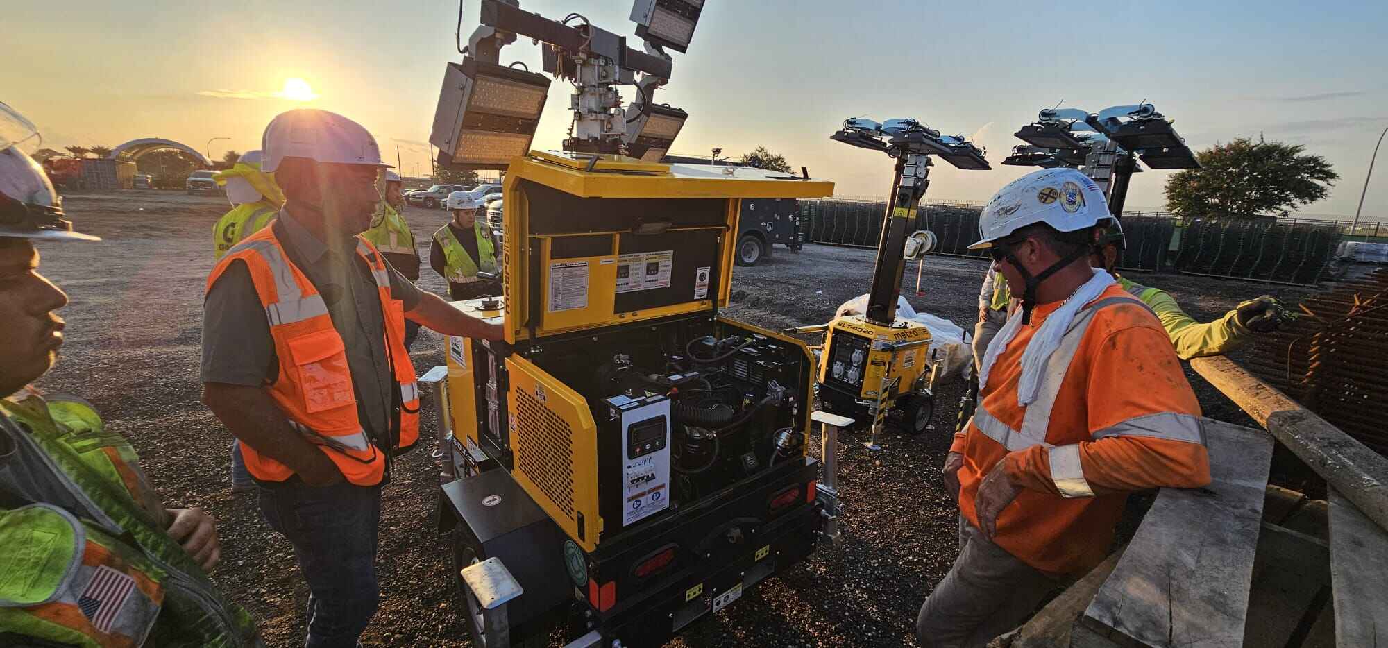 Reducing Engine Use by 75% on a Houston Airport Night-Lighting Project