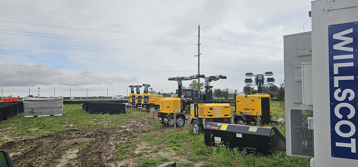 Case Study: How Combination Light and Power Units Reduce Fuel Costs On Site