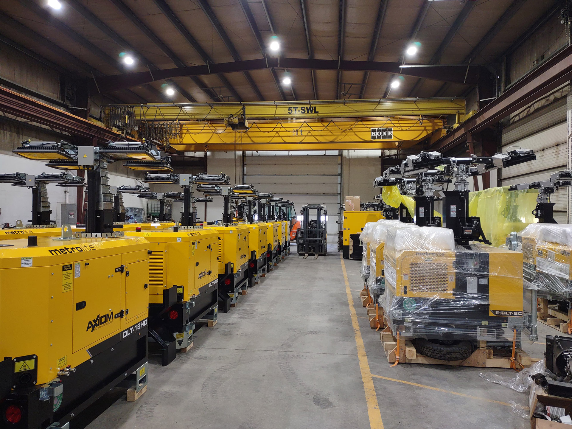 Axiom manufacturing floor